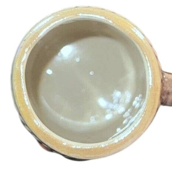 Mini German Beer Stein Mug Ceramic 3.75" Hand-Painted Glazed Vintage - Picture 5 of 6